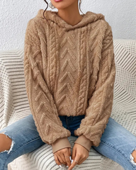 AILEN - PLUSH KNIT PULLOVER