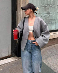 AGNETHA - DESIGNER BLAZER COAT