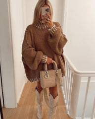 LYRA - Knitwear Lapel Pullover