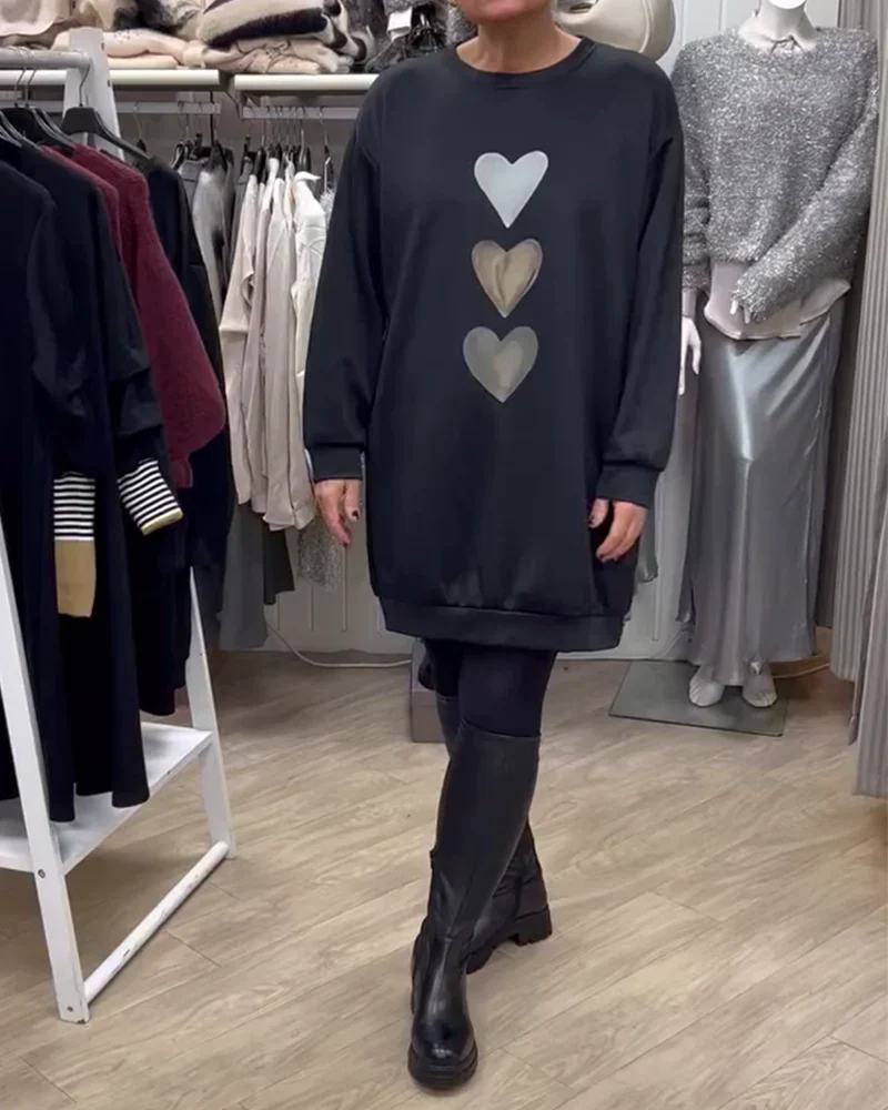 SIANORE - STYLISH HEART SWEATER