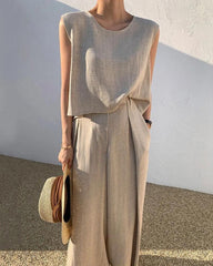 AILA - LINEN 2 PIECE SET