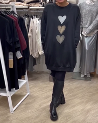 SIANORE - STYLISH HEART SWEATER