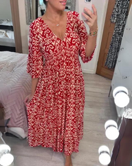 AIRE - Elastic Boho Dress