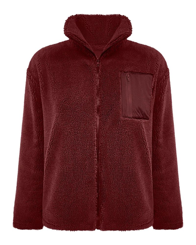 WIRILA - Casual Full Zipper Long Sleeve Jacket