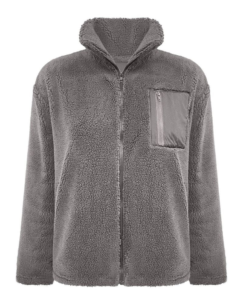 WIRILA - Casual Full Zipper Long Sleeve Jacket