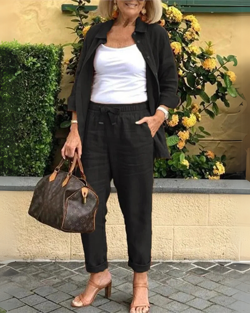 AIRENA - Shirt and Pants Set